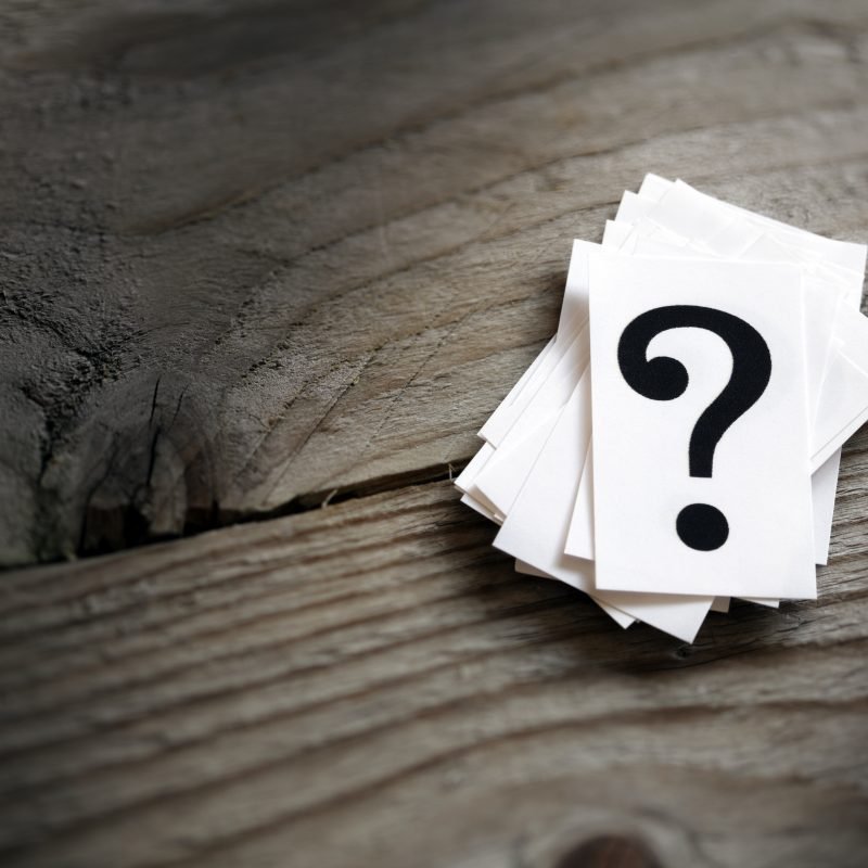Tossing out 5 tough questions for clients